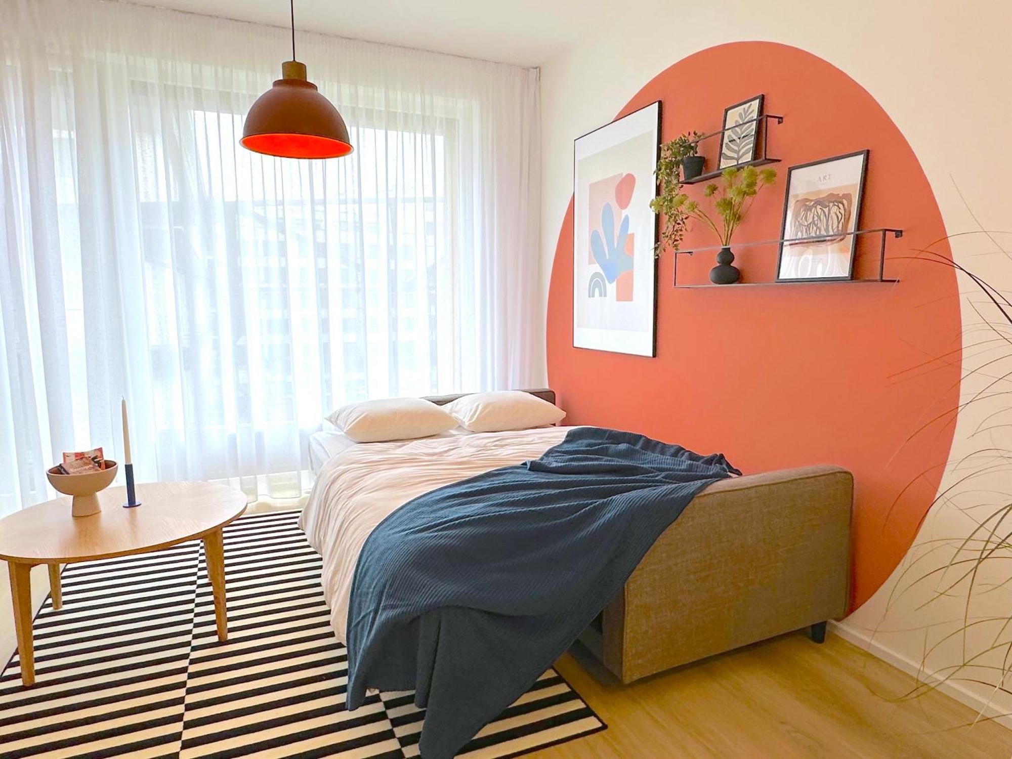 Design Apartment - Balcony, Free Parking, Yoga, 10 Mins To Center, By Gravity 布拉格 外观 照片