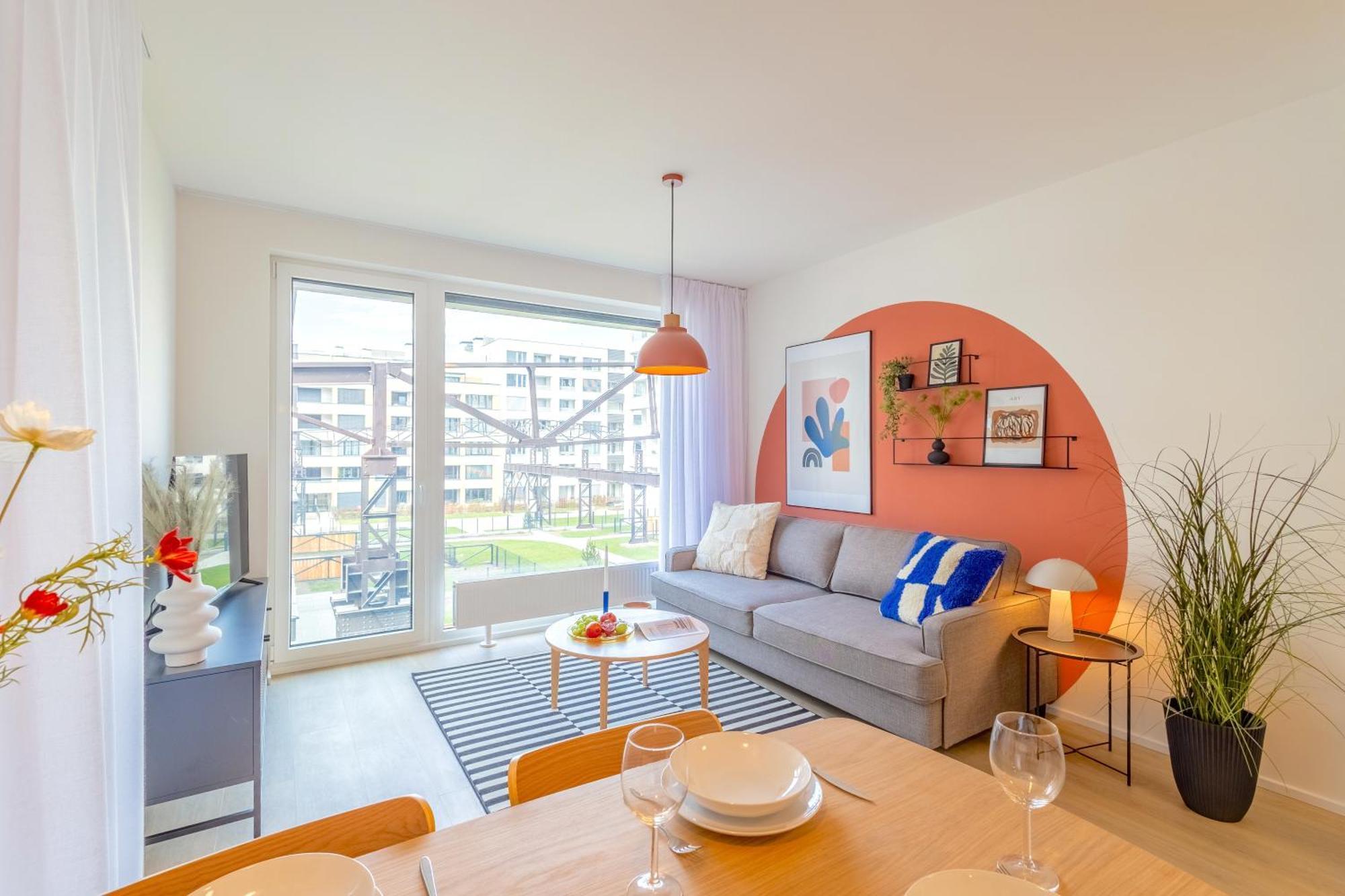 Design Apartment - Balcony, Free Parking, Yoga, 10 Mins To Center, By Gravity 布拉格 外观 照片